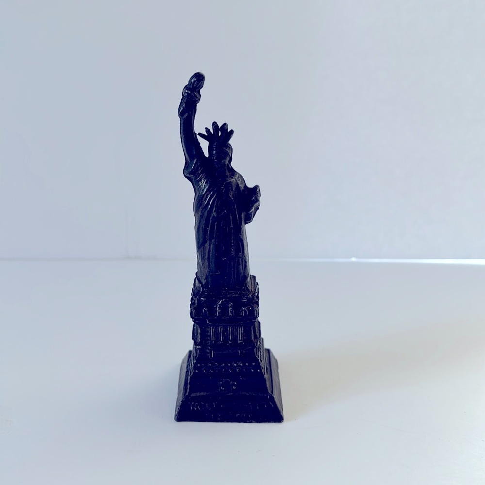 Vintage Statue of Liberty New York City Metal Souvenir Figurine Statue